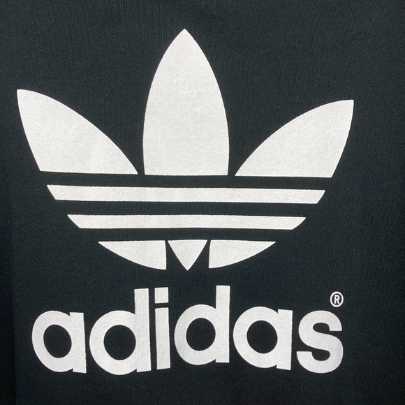 Adidas Rita Ora Women's Black Sweatshirt with Multicolor Sheer Accents - Picture 3 of 16